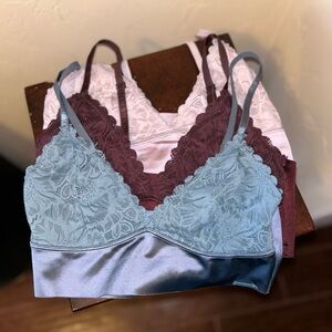 Danskin Lace Bralettes lot